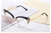 Load image into Gallery viewer, Blue Light Blocking Glasses Women Retro Cat Eye Optical Frames Men Prescription Reading Glasses Clear Lens Spectale Eyeglasses