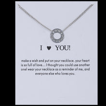 Carica l&#39;immagine nel visualizzatore di Gallery, Sale 1PC Fashion Silvery Shiny Charms Necklace crystal Pendant letters Personalized Letters Necklaces Women Jewelry