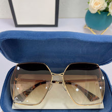 Load image into Gallery viewer, Big Frame Brand Square Sunglasses Women 2023 Shades Retro Sunglasses For Women Sunglases Steampunk Sun Glasses Women