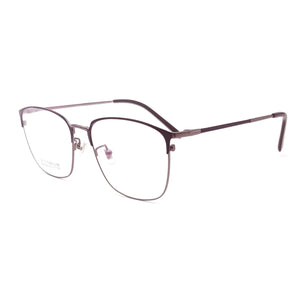 Sales Promotion  Pure Titanium High-End Polygonal Retro Frame Big Face Prescription Glasses For Men And Women