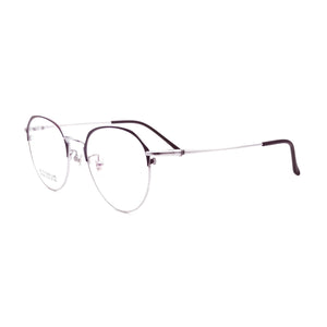 s Promotion  Pure Titanium High-End  Polygonal Retro Frame Big Face Prescription Glasses For Men And Women