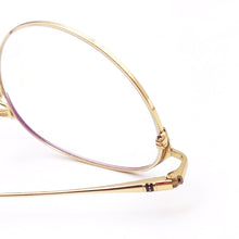 Load image into Gallery viewer, s Promotion  Pure Titanium High-End  Polygonal Retro Frame Big Face Prescription Glasses For Men And Women