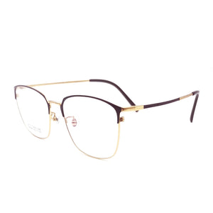 Sales Promotion  Pure Titanium High-End Polygonal Retro Frame Big Face Prescription Glasses For Men And Women