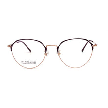 Load image into Gallery viewer, s Promotion  Pure Titanium High-End  Polygonal Retro Frame Big Face Prescription Glasses For Men And Women