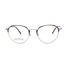 Load image into Gallery viewer, s Promotion  Pure Titanium High-End  Polygonal Retro Frame Big Face Prescription Glasses For Men And Women