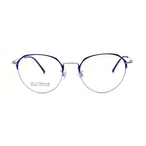 s Promotion  Pure Titanium High-End  Polygonal Retro Frame Big Face Prescription Glasses For Men And Women