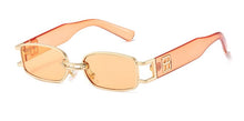Load image into Gallery viewer, Samjune Rectangle Sunglasses Women Fashion Steampunk Diamond Sun Glasses Crystal Vintage Shades Eyeglasses UV400