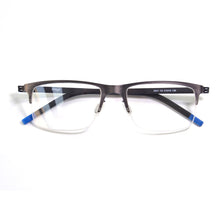 Load image into Gallery viewer, Screwless Germany Berlin Design Metal Eyewear Optical Frame Ultra Light Flexible Half Rim Men Prescription Myopia Spectacles