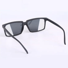 Load image into Gallery viewer, See Behind Spy Sunglasses Novelty Shades with Mirror on Side Ends Funny Costume Glasses Accessories for Adult