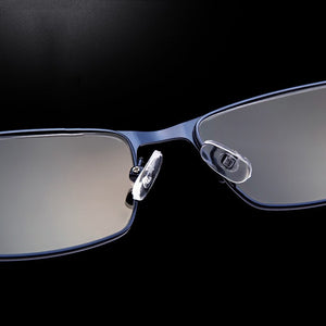 Seemfly Anti-blue Ray Metal Square Glasses Frame Classic Full Frame Optical Myopia Eyeglasses Unisex For Men And Women