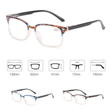 Load image into Gallery viewer, Seemfly Colorful Reading Glasses Anti Blue Light Presbyopic Eyeglasses Men Women Hyperopia Eyewear Optical Spectacle