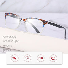 Load image into Gallery viewer, Seemfly Colorful Reading Glasses Anti Blue Light Presbyopic Eyeglasses Men Women Hyperopia Eyewear Optical Spectacle