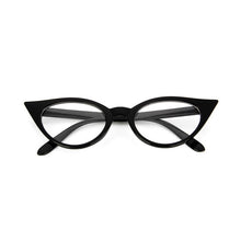 Load image into Gallery viewer, Seemfly Women Sexy Cat Eye Glasses Clear Lens Eyeglasses Vintage Female Goggle Plain Mirror Spectacle Eyewear 2023