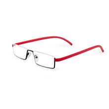 Load image into Gallery viewer, Seemfly Half Frame TR90 Metal Reading Glasses Women&amp;Men Resin HD Foldable Presbyopic Glasses With+1.0+1.5+2.0+2.5+3.0+3.5+4.0