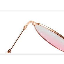 Load image into Gallery viewer, Seemfly Pink Blush Gradient Glasses Round Decorative Sunglasses Women Korean Cute Girlish Style Shades Eyewear