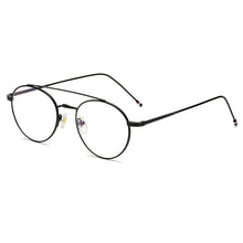 Carica l&#39;immagine nel visualizzatore di Gallery, Seemfly Ultralight Round Frame Glasses Frame Women&amp;Men Retro Metal Frame Optical Computer Eyeglasses