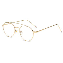 Carica l&#39;immagine nel visualizzatore di Gallery, Seemfly Ultralight Round Frame Glasses Frame Women&amp;Men Retro Metal Frame Optical Computer Eyeglasses