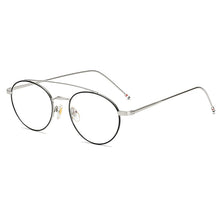 Carica l&#39;immagine nel visualizzatore di Gallery, Seemfly Ultralight Round Frame Glasses Frame Women&amp;Men Retro Metal Frame Optical Computer Eyeglasses