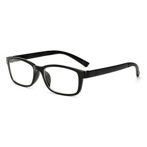 Seemfly Ultralight Small Square Glasses Frame Classic Retro Eyewear Yellow Night Vision Lens Computer Eyeglasses For Women&Men