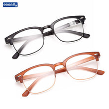 Load image into Gallery viewer, Seemfly Vintage Half Frame Women Reading Glasses Super Light And Comfortable Eyewear Presbyopic Eyeglasses +1 +1.5+2+2.5+3+3.5+4