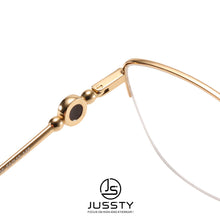 Load image into Gallery viewer, Semi Rimless Cat Eye Myopia Glasses Frame Women Optical Prescription Eyeglasses Frame Ladies Retro Luxury Brand Spectacles Frame