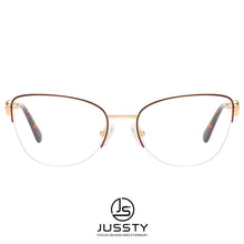 Load image into Gallery viewer, Semi Rimless Cat Eye Myopia Glasses Frame Women Optical Prescription Eyeglasses Frame Ladies Retro Luxury Brand Spectacles Frame
