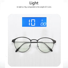 Load image into Gallery viewer, Semi Rimless Photochromic Glasses Men Anti Blue Light Blocking Glasses Color Changed Polarized Sunglasses Women Computer Glasses