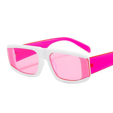 Load image into Gallery viewer, Sen Maries Hip Hop Sunglasss Women Men 2023 Designer Alloy Oval Sun Glasses UV400