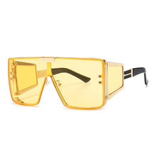 Load image into Gallery viewer, Sen Maries Oversized Square Sunglasses Women 2023  Brand Designer Sunglasses Men One Piece Men Gafas Shade Mirror UV400