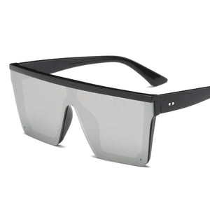 Sen Maries Oversized Womens Sunglasses Sun Glasses Big Frame Windproof Shades Men Flat Top Driving Goggles UV400