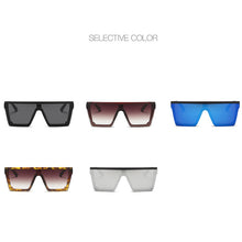 Load image into Gallery viewer, Sen Maries Oversized Womens Sunglasses Sun Glasses Big Frame Windproof Shades Men Flat Top Driving Goggles UV400