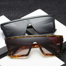 Load image into Gallery viewer, Sen Maries Oversized Womens Sunglasses Sun Glasses Big Frame Windproof Shades Men Flat Top Driving Goggles UV400