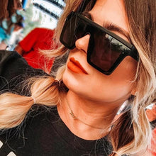 Load image into Gallery viewer, Sen Maries Oversized Womens Sunglasses Sun Glasses Big Frame Windproof Shades Men Flat Top Driving Goggles UV400