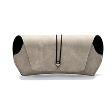 Load image into Gallery viewer, Sen Maries PU Leather Sunglasses Pouch Bag Eyeglasses Case Women Men Support Customized Logo Portable Glasses Cover Bags Box