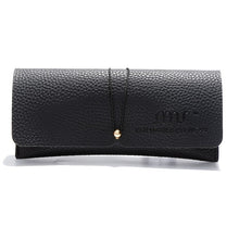 Load image into Gallery viewer, Sen Maries Portable Unisex Leather Sunglasses Case Flip Reading Eyeglass Box Eyewear Protector Accessories Can Custom LOGO 50MOQ
