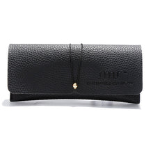 Load image into Gallery viewer, Sen Maries Portable Unisex Leather Sunglasses Case Flip Reading Eyeglass Box Eyewear Protector Accessories Can Custom LOGO 50MOQ