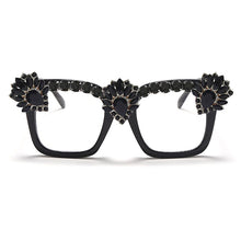 Load image into Gallery viewer, Sen Maries Square Optical Glasses Frames Men Women Computer Glasses Prescription Eyeglasses Diamond Rhinestone UV400