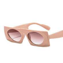 Load image into Gallery viewer, Sen Maries Vintage Square Sunglasses Women Retro Rectangle Frame Sun Glasses Black Red Flat Mirror Female Male Eyewear Oculos