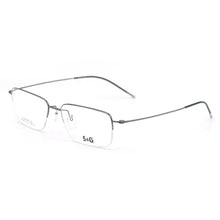 Load image into Gallery viewer, Senta Square Pure Titanium Glasses Frames Men Customizable Diopter Optical Myopia Prescription Eyewear 3 Colors Eyeglasses BK089
