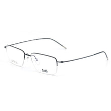 Load image into Gallery viewer, Senta Square Pure Titanium Glasses Frames Men Customizable Diopter Optical Myopia Prescription Eyewear 3 Colors Eyeglasses BK089