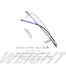 Load image into Gallery viewer, Senta Square Pure Titanium Glasses Frames Men Customizable Diopter Optical Myopia Prescription Eyewear 3 Colors Eyeglasses BK089