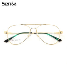 Load image into Gallery viewer, Senta Titanium Glasses Frames Men Spectacles Myopia Optical Eyewear Oval Pilot Bendable 5 Colors Prescription Eyeglasses