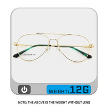 Load image into Gallery viewer, Senta Titanium Glasses Frames Men Spectacles Myopia Optical Eyewear Oval Pilot Bendable 5 Colors Prescription Eyeglasses