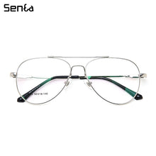 Load image into Gallery viewer, Senta Titanium Glasses Frames Men Spectacles Myopia Optical Eyewear Oval Pilot Bendable 5 Colors Prescription Eyeglasses