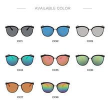 Load image into Gallery viewer, Sexy Black Cat Eye Sunglasses Women Shades Famous Brand  Designer Trendy Sun Glasses Female Small White Points UV400