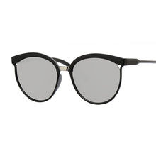 Load image into Gallery viewer, Sexy Black Cat Eye Sunglasses Women Shades Famous Brand  Designer Trendy Sun Glasses Female Small White Points UV400