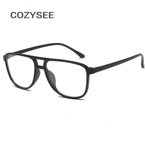Sexy Black Glasses Clear Lens Eyeglasses Women Vintage Retro Square Transparent Glasses Frame Female Men Computer Optics Eyewear