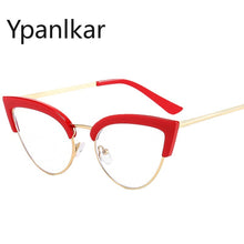 Load image into Gallery viewer, Sexy Cat Eye Anti Blue Light Optical Glasses Frames Oversized Men Women Computer Eyeglasses