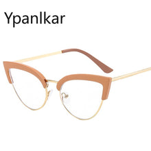 Load image into Gallery viewer, Sexy Cat Eye Anti Blue Light Optical Glasses Frames Oversized Men Women Computer Eyeglasses