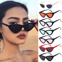 Carica l'immagine nel visualizzatore di Gallery, Sexy Cat Eye Retro Sunglasses Small Triangle Sunglasses Female Shades Ladies Trending Streetwear Eyewear UV400 Eyewear